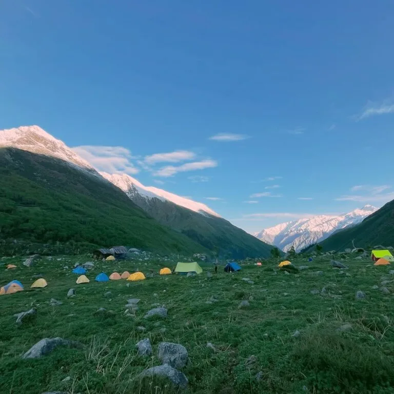 Bali pass Trek camping