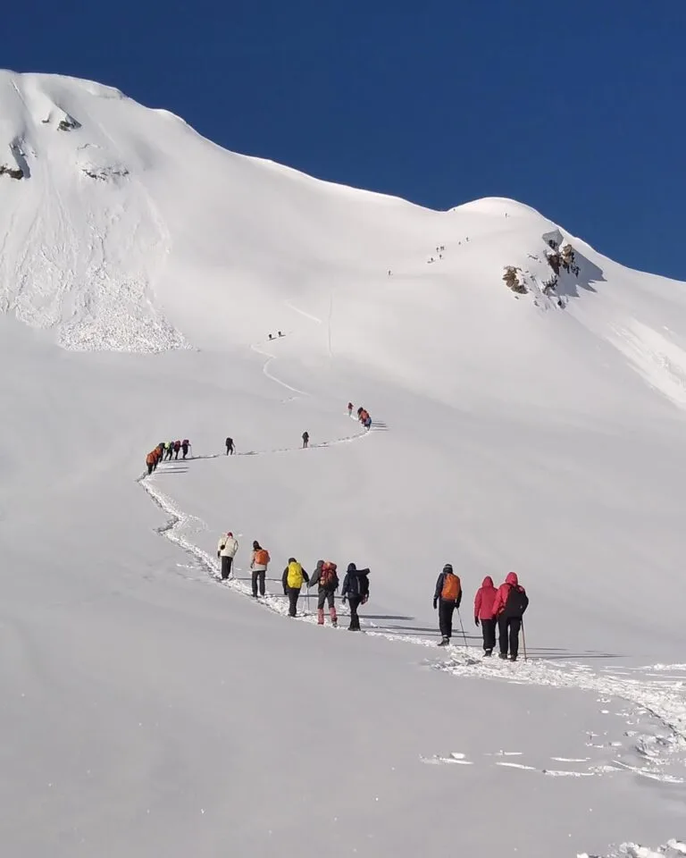 Bali pass Trek group