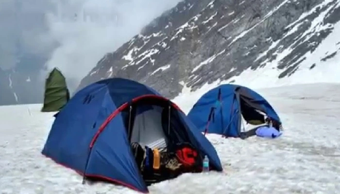 camps at Bali pass Trek