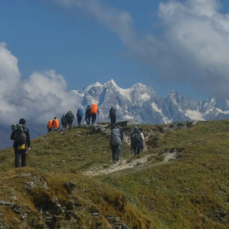 trekkers at Phulara ridge Trek
