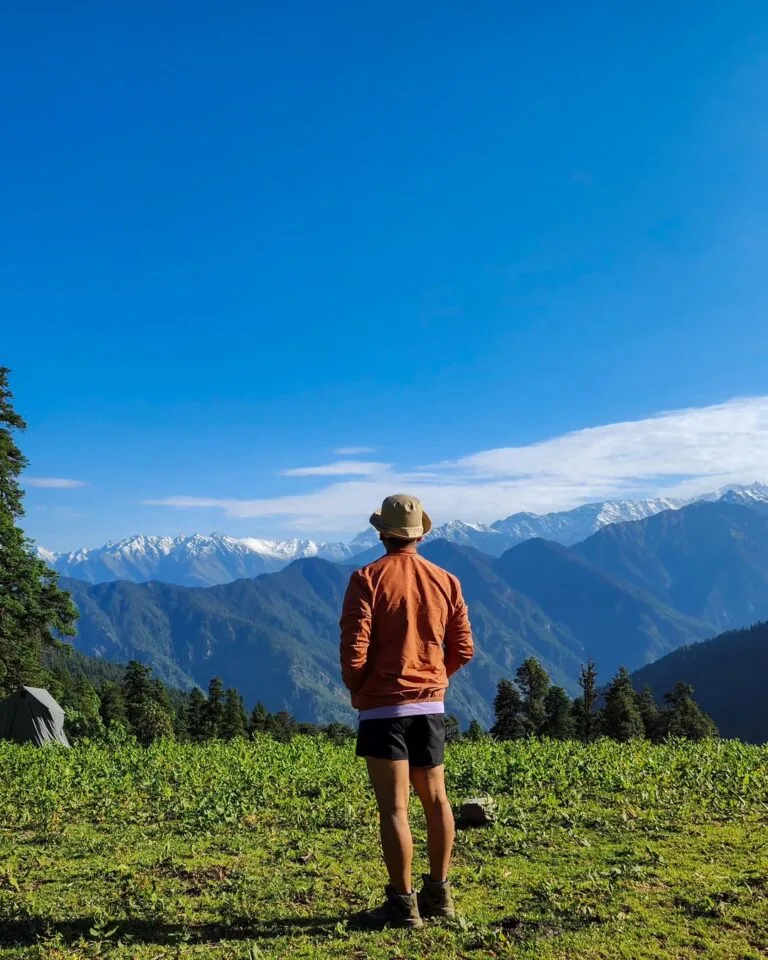 hills at Phulara ridge Trek